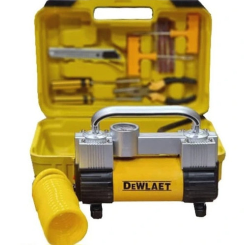 کمپرسور فندکی دیوالت با لوازم پنچرگیریDEWALT