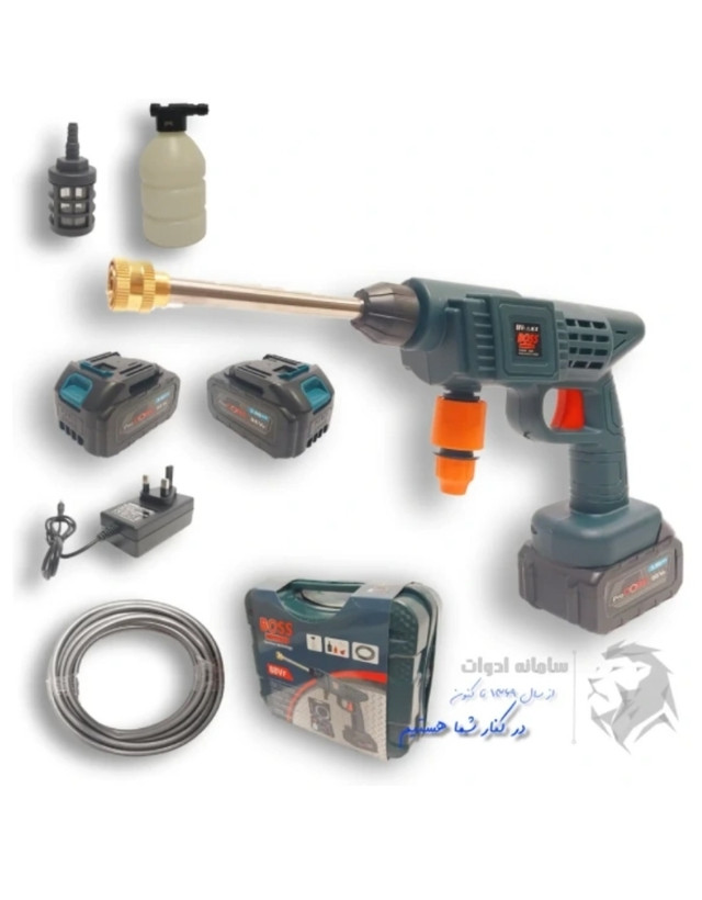 کارواش شارژی دو باطری ۸8VF