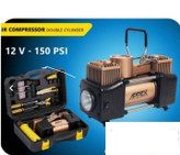 کمپرسور باد فندکی دو سیلندر APX4022 اپکس APPEX
