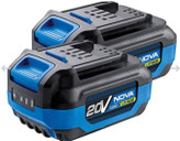 اره زنجیری شارژی نووا مدل 7746 سایز ۳۰ سانتیمتر ۲۰ ولت براشلس