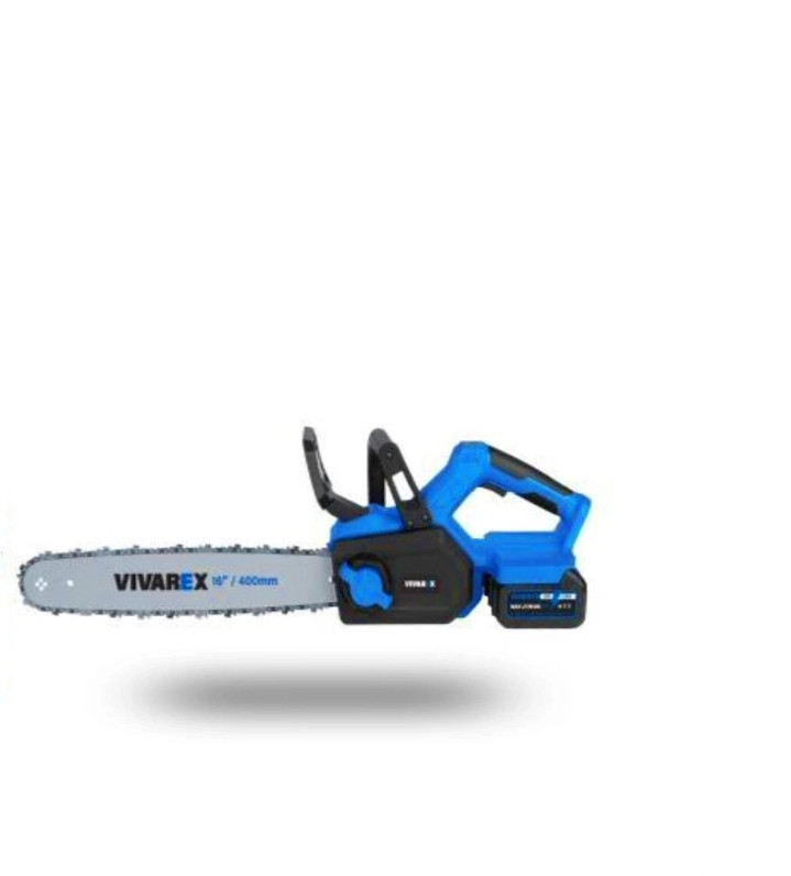 اره زنجیری شارژی 40 سانت براشلس دو باتری ویوارکس مدل VR2016V-CS