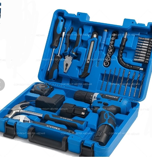 کیت 40 پارچه همراه دریل شارژی ویوارکس VR1240-CDK