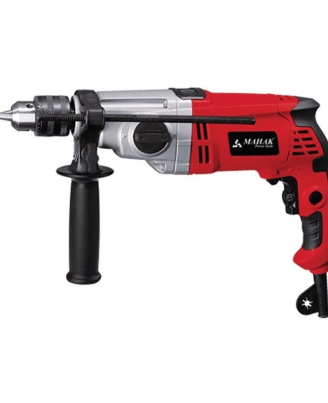 دریل چکشی ۱۳ میلیمتر ۱۰۵۰ وات دور متغیر گیربکسی محک DM-1050