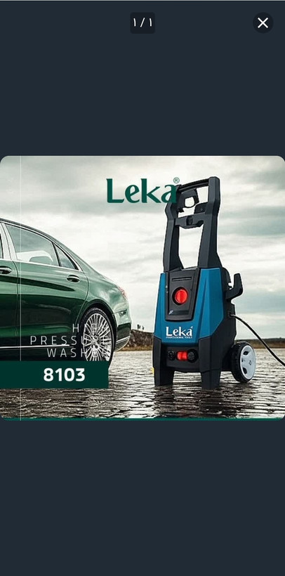 کارواش دینامی لکا۱۶۰بار_1900وات مدل۸۱۰۳