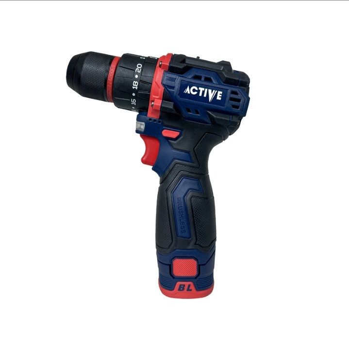 دریل پیچ گوشتی چکشی اکتیو 16.8ولت براشلس مدل AC-7816CH