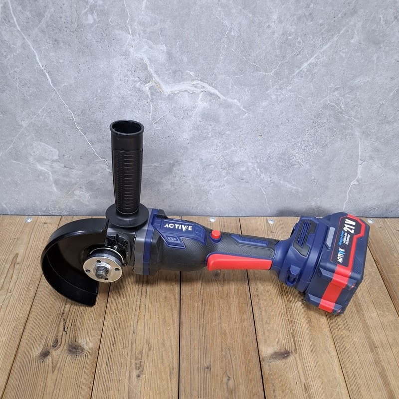 مینی فرز شارژی براشلس 115 میلی متری 21 ولت اکتیو مدل 21V/ 7828