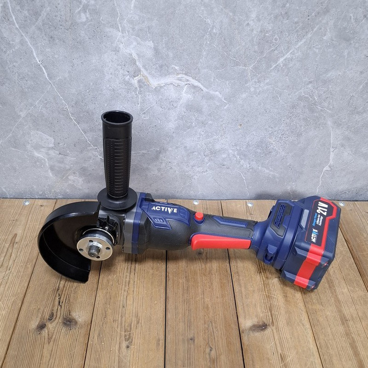 مینی فرز شارژی براشلس 115 میلی متری 21 ولت اکتیو مدل 21V/ 7828